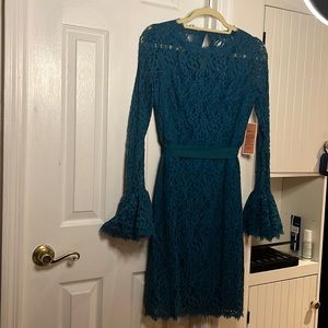 Teal Azure Blue Dress
